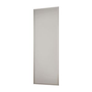 Image of Shaker Contemporary Matt dove grey Sliding Wardrobe Door (H)2260mm (W)610mm