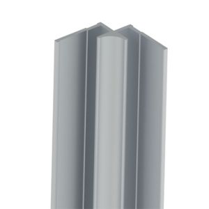 Image of Vistelle Vistelle Silver effect Straight Panel internal corner joint (L)2500mm