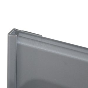 Image of Vistelle Grey Panel end cap (L)2500mm