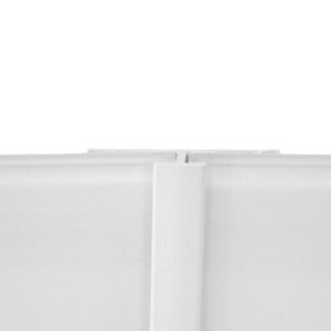 Image of Vistelle White H-shaped Panel straight joint (L)2500mm
