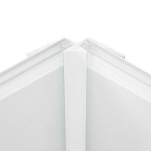 Image of Vistelle White Panel internal corner joint (L)2500mm