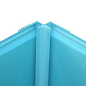 Image of Vistelle Blue atoll Panel internal corner joint (L)2500mm