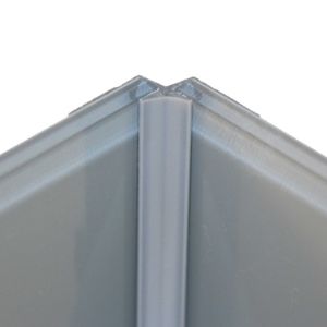 Image of Vistelle Vistelle Grey Straight Panel internal corner joint (L)2500mm