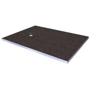 Image of Aquadry Square Shower tray kit (L)1200mm (W)900mm (D)150mm
