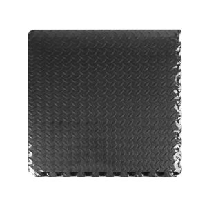 Image of Auto Pro Interlocking EVA foam Black Floor mats Pack of 6