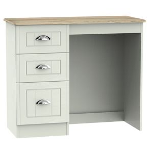 Image of Como Grey oak effect 3 Drawer Dressing table (H)800mm (W)930mm (D)410mm