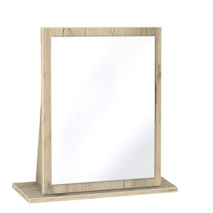 Image of Swift Como Grey Oak effect Framed Mirror (H)510mm (W)480mm