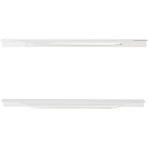 Image of GoodHome Andali Brushed Straight Pull handle (L)297mm Pack of 2