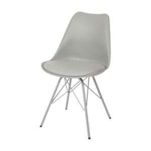 Image of Marula Light grey Chair (H)840mm (D)530mm