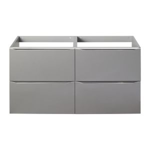 Image of GoodHome Imandra Gloss Anthracite Basin cabinet (W)1200mm (H)600mm