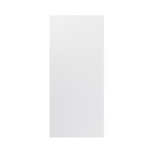 Image of GoodHome Garcinia Gloss light grey slab Standard Breakfast bar back panel (H)890mm (W)2000mm