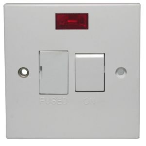 Image of Pro Power 13A White Switched Fused connection unit