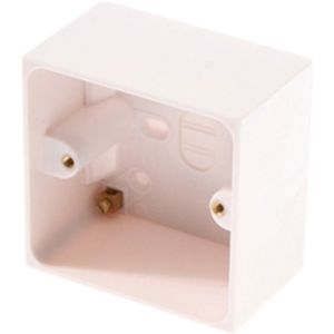 Image of Power Pro Plastic 40mm Single Pattress box