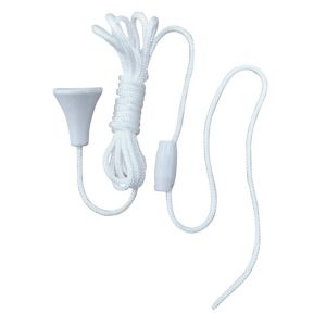 Image of Power Pro White Plastic & string Pull cord