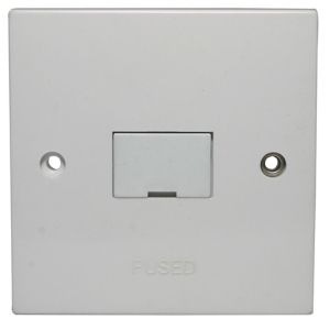 Image of Power Pro 13A White Unswitched Fused connection unit