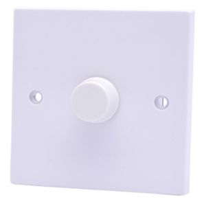 Image of Power Pro 2 way Single White Dimmer switch