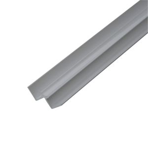 Image of Splashwall White Panel internal corner joint (L)2420mm