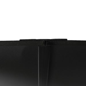 Image of Splashwall Black Metallic effect Shower panel (H)2440mm (T)4mm