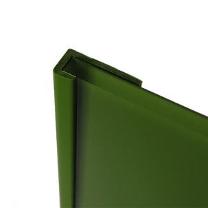 Image of Splashwall Forest Straight Panel end cap (L)2440mm