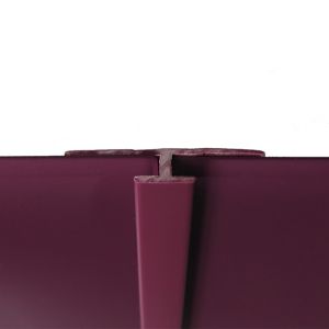 Image of Splashwall Violet H-shaped Panel straight joint (L)2440mm