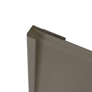 Image of Splashwall Hessian Straight Panel end cap (L)2440mm