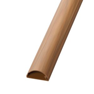 Image of D-Line Natural 30mm Semi-circle Trunking length (L)2m