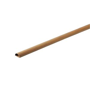 Image of D-Line Natural 16mm Semi-circle Trunking length (L)2m Pack of 17