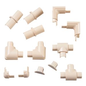 Image of D-Line ABS plastic Magnolia Trunking accessories (W)16mm