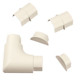 Image of D-Line ABS plastic Magnolia Maxi trunking accessories (W)60mm
