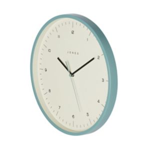Image of Jones Spartacus Contemporary Teal Clock