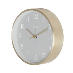 Image of Jones Contemporary Bronze effect Quartz Mantle clock