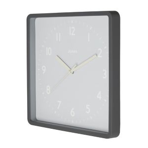 Image of Jones Shack Contemporary Grey Clock