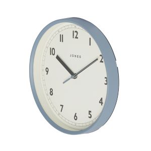 Image of Jones Dime Contemporary Old boat blue Clock