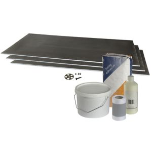 Image of Aquadry Wet room extension kit (L)1220mm (W)600mm