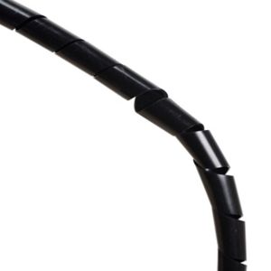 Image of D-Line Black 10mm Cable wrap (L)2.5m