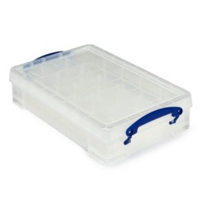 Image of Really Useful Clear 4L Plastic Storage box