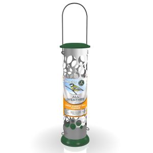 Image of Peckish Stainless steel Energy ball All weather Bird feeder 0.7L