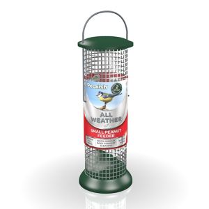 Image of Peckish Stainless steel Peanut All weather Bird feeder 0.7L