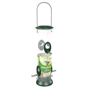 Image of Peckish Plastic & steel Seed All weather Bird feeder 0.7L