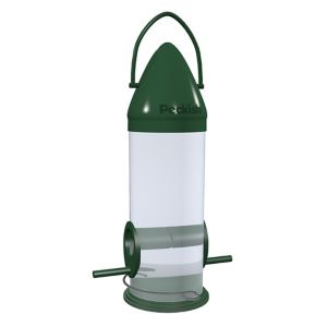 Image of Peckish Plastic Seed Click top Bird feeder 0.6L