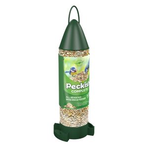 Image of Peckish Complete Plastic Seed mix & feeder 0.4L