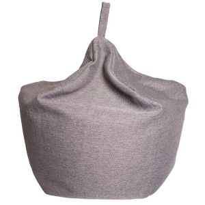 Image of Plain jersey Bean bag Grey
