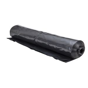 Image of Capital Valley Plastics Ltd Black 300 Micron Damp proof membrane (L)15m (W)4m