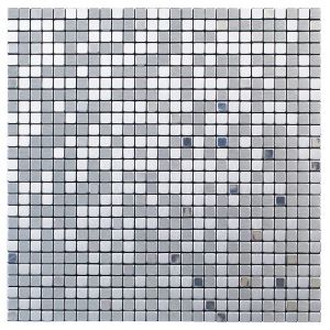 Image of Abu dhabi Metal Mosaic tile (L)300mm (W)300mm