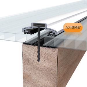 Image of Axiome Clear Polycarbonate Twinwall Roofing sheet (L)3m (W)690mm (T)10mm