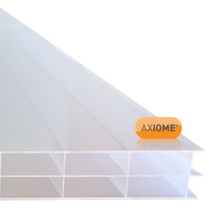 Image of Axiome Opal effect Polycarbonate Multiwall Roofing sheet (L)5m (W)690mm (T)16mm