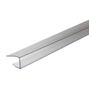 Image of SNAPA Clear C Profile Capping strip (L)2m (W)15mm