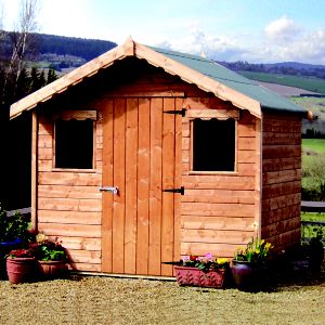 Image of 8x6 Apex Tongue & groove Shed With assembly service