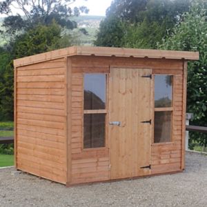 Image of 8x6 Lean to roof Overlap Shed With assembly service