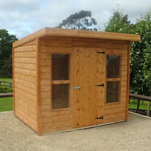 Image of 8x6 Lean to roof Tongue & groove Shed With assembly service